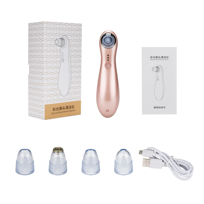 Vacuum Electric Blackheads Remove Instrument Facial Pore Cleaner USB Rechargeable Strong Suction with cleaner Beauty Instrument
Vacuum Electric Blackheads Remove Instrument Facial Pore Cleaner USB Rechargeable Strong Suction with cleaner Beauty Instrument
