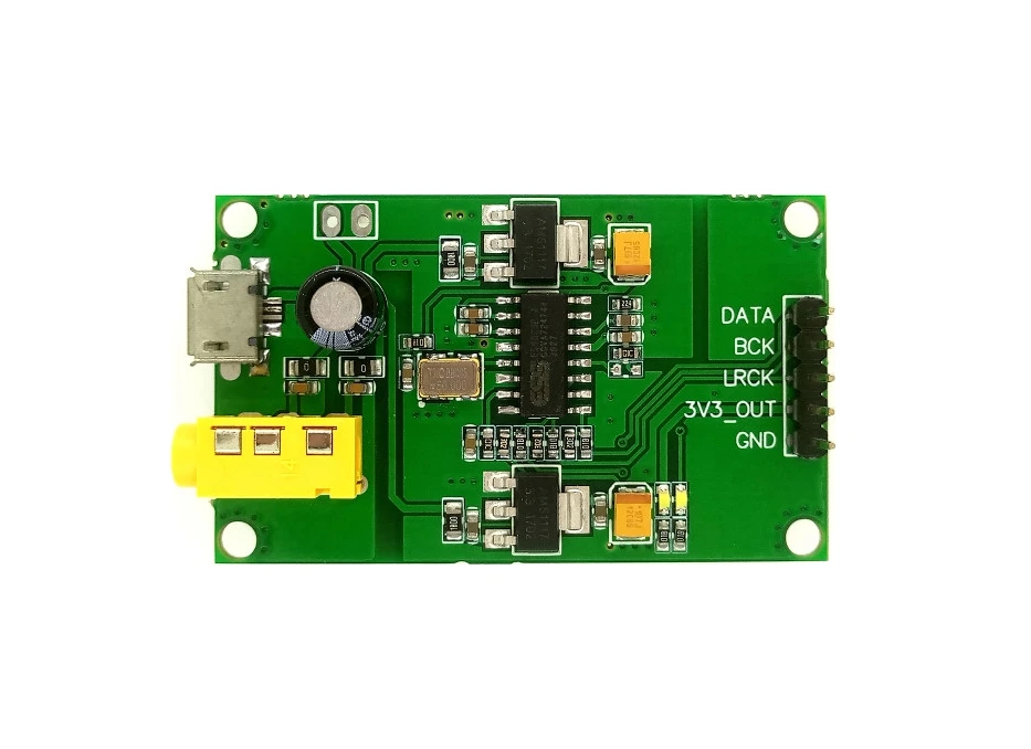 ES9023P I2S цифровой интерфейс IIS Audio вход, устройство декодирования DAC на аналоговый выход AUX
ES9023P I2S цифровой интерфейс IIS Audio вход, устройство декодирования DAC на аналоговый выход AUX
