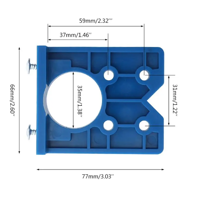 35mm Hinge Jig Hole Saw For Furniture Door Cabinet Hinge Installation Pocket Hole Jig Tool For Carpentry
35mm Hinge Jig Hole Saw For Furniture Door Cabinet Hinge Installation Pocket Hole Jig Tool For Carpentry
