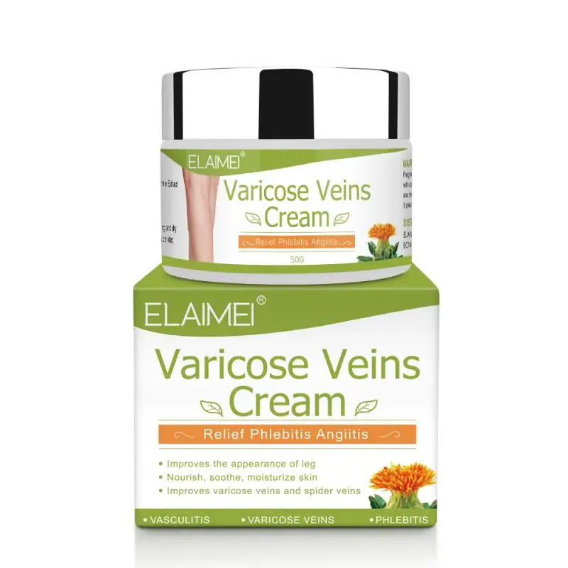 Varicose Vein Ointment Relieve Pain Bulging Legs Red Blood Streak Repair Vein Cream Antibacterial Safflower Cream 50G
Varicose Vein Ointment Relieve Pain Bulging Legs Red Blood Streak Repair Vein Cream Antibacterial Safflower Cream 50G