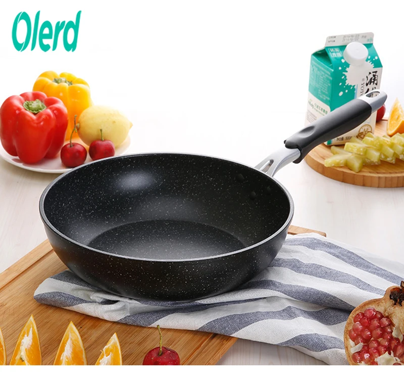 Olerd 26CM Pans Fryer Lightweight Non-stick Pans Without Pot Cover General Use For Gas And Induction Cooker Kitchen Tools
Olerd 26CM Pans Fryer Lightweight Non-stick Pans Without Pot Cover General Use For Gas And Induction Cooker Kitchen Tools