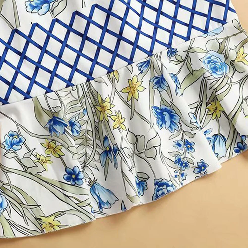 High Quality Strap Dress 2020 Summer Women Bow Tie Shoulders Blue White Flower Print Midi Party Sexy Mermaid Dress Female
High Quality Strap Dress 2020 Summer Women Bow Tie Shoulders Blue White Flower Print Midi Party Sexy Mermaid Dress Female