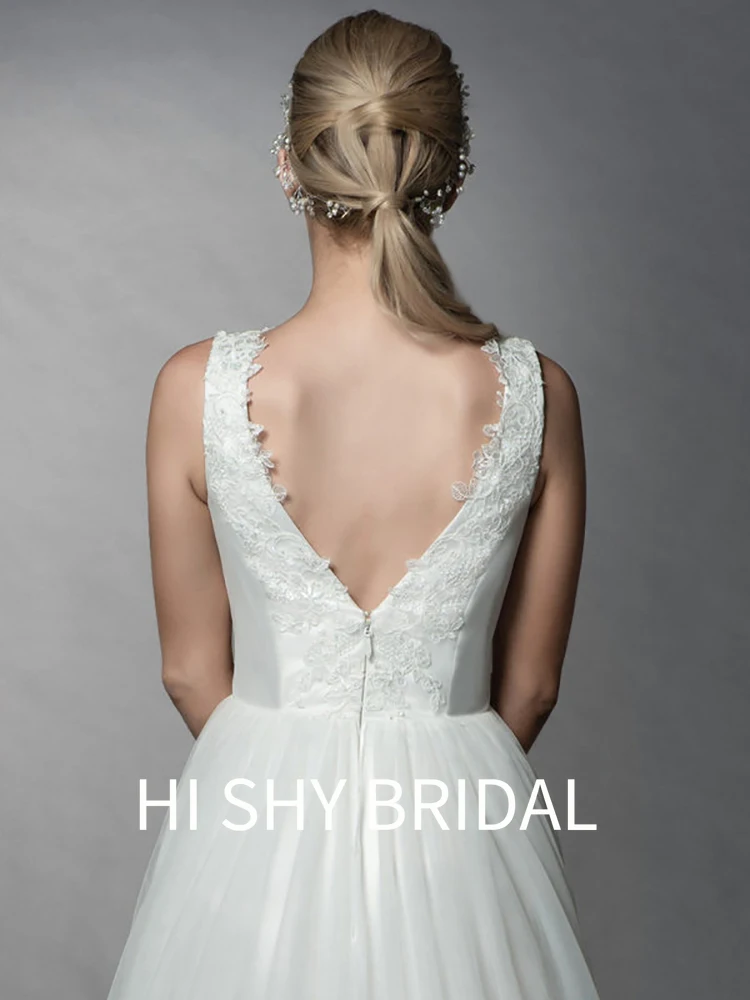 Hi Shy Bridal 2021 New Luxury Lace Wedding Dresses Suitable for Every Bride Free Tailored Plus Size and Free Shipping
Hi Shy Bridal 2021 New Luxury Lace Wedding Dresses Suitable for Every Bride Free Tailored Plus Size and Free Shipping