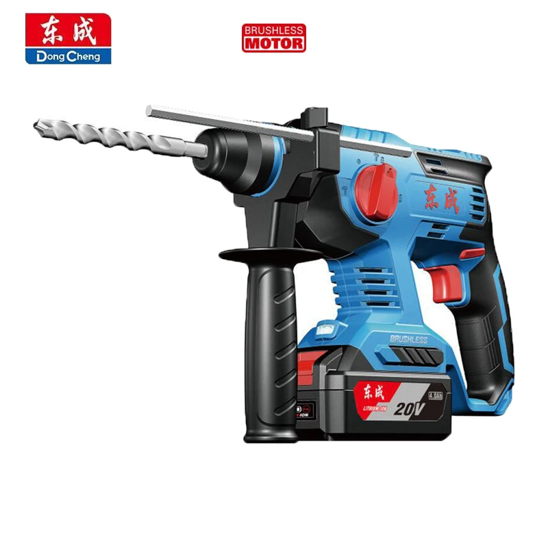 Dongcheng Electric Hammer Brushless 20V Lithium Battery Cordless Percussion Drill Electric Pick Crusher Power Tool
Dongcheng Electric Hammer Brushless 20V Lithium Battery Cordless Percussion Drill Electric Pick Crusher Power Tool