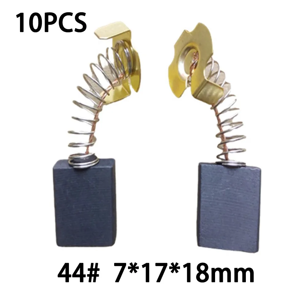 10PCS 7×17×18mm Carbon Brush Electric Grinder Replacement Spare Parts For Electric Motors Dremel Rotary Tool Power Tool
10PCS 7×17×18mm Carbon Brush Electric Grinder Replacement Spare Parts For Electric Motors Dremel Rotary Tool Power Tool