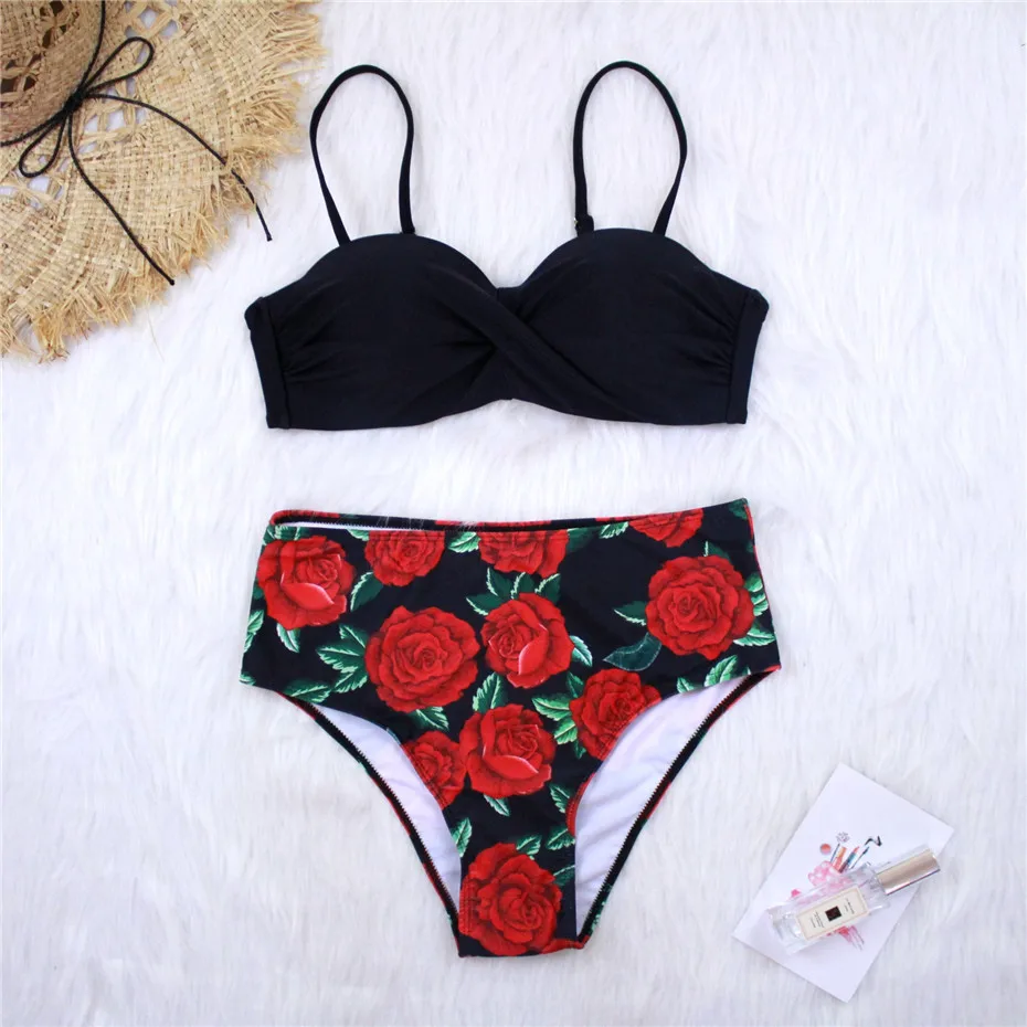 Sexy High Waist Bikini 2020 Swimsuit Women Swimwear Push Up Bikinis Set Leaf Print Female Swimming Suits for Women Bathing Suit
Sexy High Waist Bikini 2020 Swimsuit Women Swimwear Push Up Bikinis Set Leaf Print Female Swimming Suits for Women Bathing Suit
