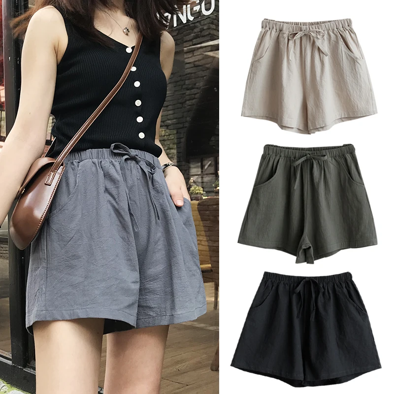 Shorts Women 2021 Loose Soft Shorts Elastic Waist Black Casual Running Summer Women Pockets Shorts Workout Wear Plus Size
Shorts Women 2021 Loose Soft Shorts Elastic Waist Black Casual Running Summer Women Pockets Shorts Workout Wear Plus Size