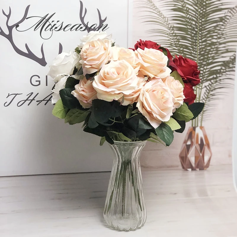 10 головок розовые акации розы искусственные цветы шелк Высокое качество для свадебного украшения поддельные большие цветы красный для дом...
10 головок розовые акации розы искусственные цветы шелк Высокое качество для свадебного украшения поддельные большие цветы красный для дом...