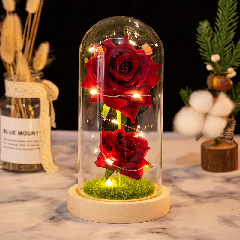 Valentines Day Gifts for Girlfriend Boyfriend Eternal Rose LED Light Foil Flower In Glass Cover Wedding Favors Bridesmaid Gifts
Valentines Day Gifts for Girlfriend Boyfriend Eternal Rose LED Light Foil Flower In Glass Cover Wedding Favors Bridesmaid Gifts