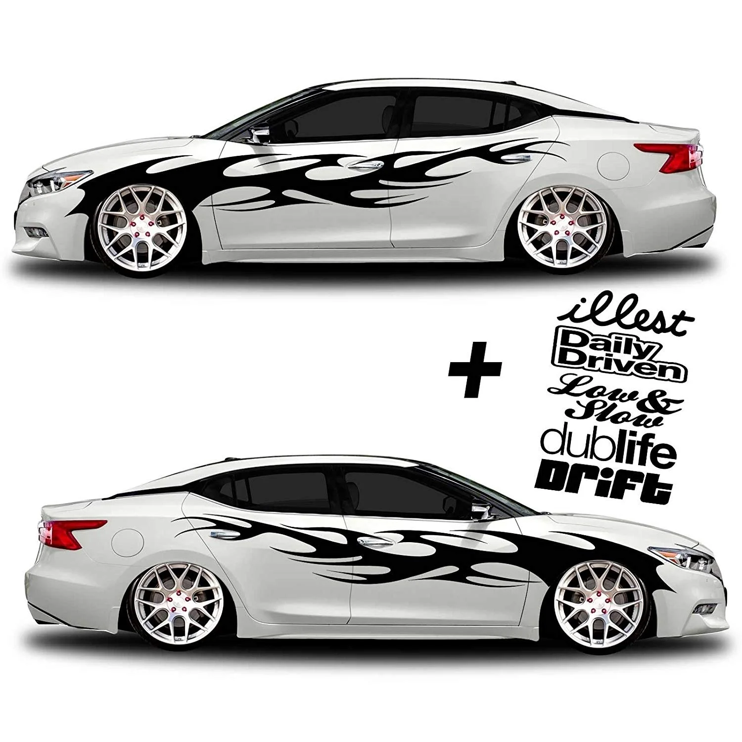 For 1Set SG MOTIV Vinyl body Side Graphics Racing stripes car truck sticker decal Universal 002 + Decals illest, Daily Driven,
For 1Set SG MOTIV Vinyl body Side Graphics Racing stripes car truck sticker decal Universal 002 + Decals illest, Daily Driven,