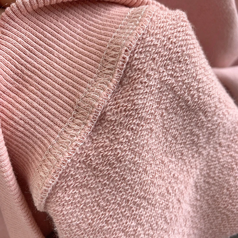 2021 Spring Pink Sweatshirt Loose Large Size Printed Cartoon Lady Hoodie Terry Cotton Long-Sleeved Round Neck Pullover Top
2021 Spring Pink Sweatshirt Loose Large Size Printed Cartoon Lady Hoodie Terry Cotton Long-Sleeved Round Neck Pullover Top