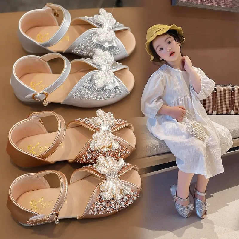 Stylish Girls Bowtie Princess Shoes Girls Sandals Diamond Velcro 3-18 Years Old Kids Performance Shoes T21N04LS-69
Stylish Girls Bowtie Princess Shoes Girls Sandals Diamond Velcro 3-18 Years Old Kids Performance Shoes T21N04LS-69