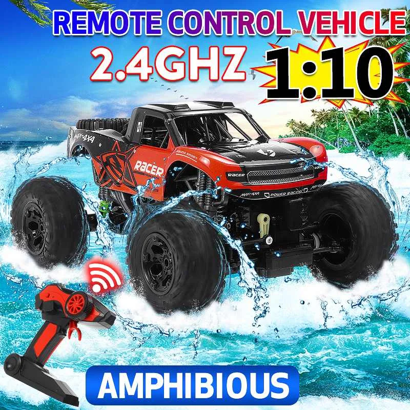 1:10 Радиоуправляемый автомобиль Лодка Грузовик 2,4G Радиоуправление 4WD внедорожник Электрический амфибия Автомобиль Дистанционное управлен...
1:10 Радиоуправляемый автомобиль Лодка Грузовик 2,4G Радиоуправление 4WD внедорожник Электрический амфибия Автомобиль Дистанционное управлен...