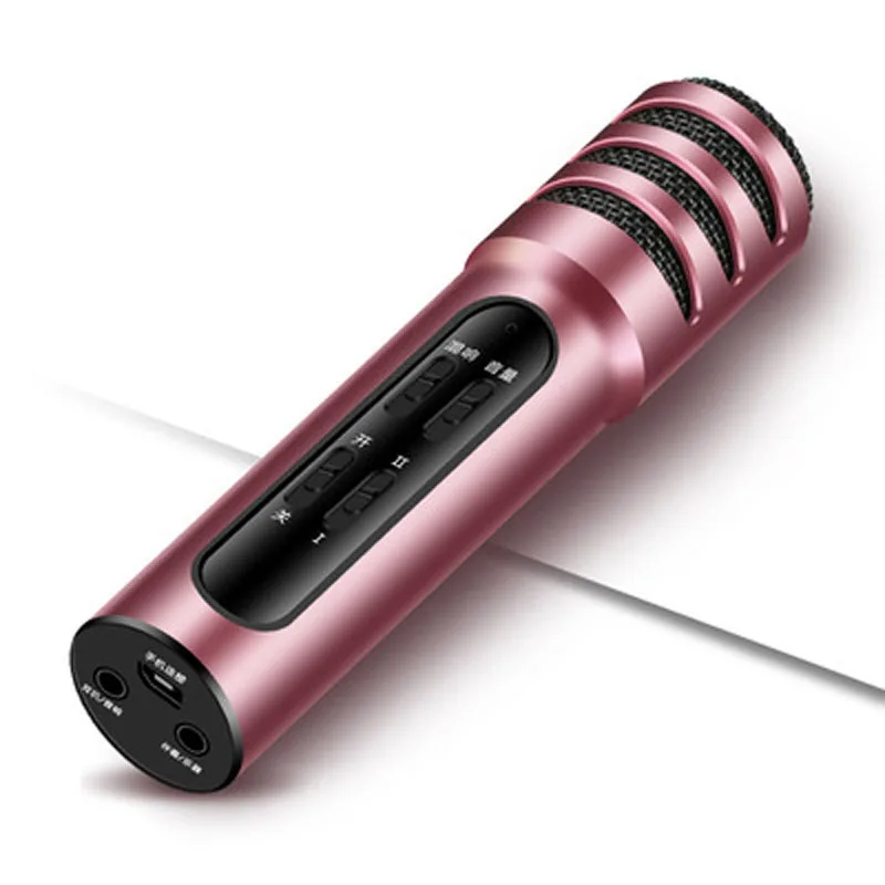 Portable multi-color K song mobile phone microphone microphone anchor live singing recording equipment sound card
Portable multi-color K song mobile phone microphone microphone anchor live singing recording equipment sound card