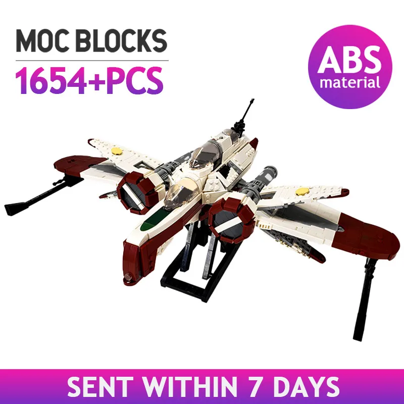 Строительные блоки MOC Space, Военная серия, оружие войн, интерзвездный истребитель, Космический бомбардировщик, самолет, кирпичи, игрушки для д...
Строительные блоки MOC Space, Военная серия, оружие войн, интерзвездный истребитель, Космический бомбардировщик, самолет, кирпичи, игрушки для д...