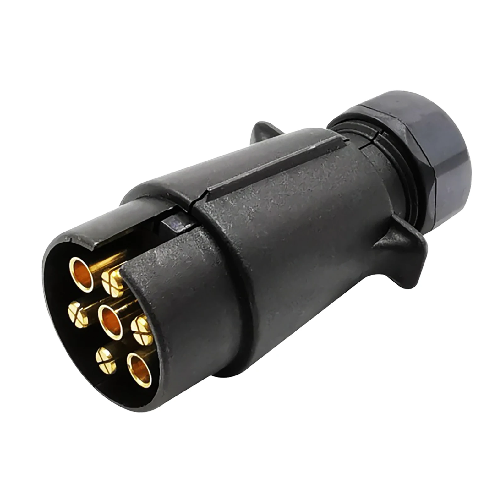 12V 7Pin Replacement Part Nylon Outdoor Waterproof Socket Towbar Easy Install RV Durable Screw Terminal Trailer Plug EU Adapter
12V 7Pin Replacement Part Nylon Outdoor Waterproof Socket Towbar Easy Install RV Durable Screw Terminal Trailer Plug EU Adapter