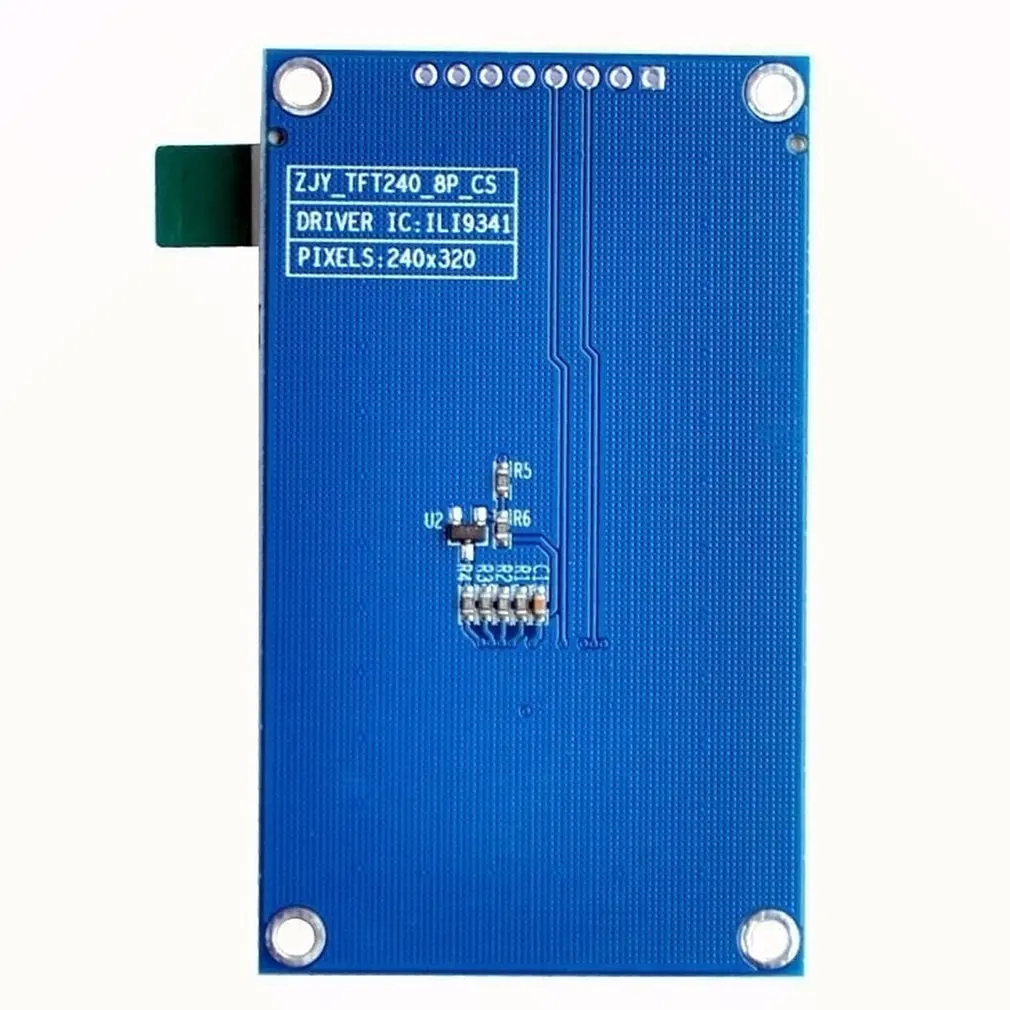 2.4 Inches 240x320 LCD SPI Serial Port Module TFT Color Screen ILI9341 Driver SPI Serial Port Module
2.4 Inches 240x320 LCD SPI Serial Port Module TFT Color Screen ILI9341 Driver SPI Serial Port Module
