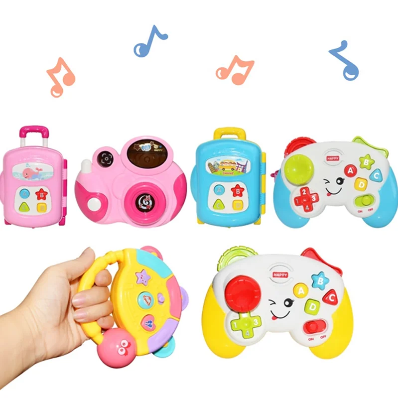Baby Toddler Sound Toys 6 To 12 Months Musical Camera and Luggage Sensory Toy for Boys Girls Birthday Musical Toy Gifts
Baby Toddler Sound Toys 6 To 12 Months Musical Camera and Luggage Sensory Toy for Boys Girls Birthday Musical Toy Gifts