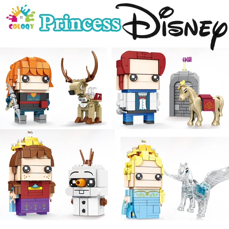 Disney Block Frozen Mini Building Blocks Princess Elsa Anna Figures Horse Doll Bricks Kids Toys For Girls Boys Birthday Gifts
Disney Block Frozen Mini Building Blocks Princess Elsa Anna Figures Horse Doll Bricks Kids Toys For Girls Boys Birthday Gifts