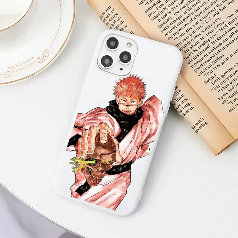 Jujutsu Kaisen Satoru Gojo anime Phone Case Candy Color for iPhone 6 6S 7 8 11 12 XS X SE 2020 XR mini pro Plus MAX funda
Jujutsu Kaisen Satoru Gojo anime Phone Case Candy Color for iPhone 6 6S 7 8 11 12 XS X SE 2020 XR mini pro Plus MAX funda