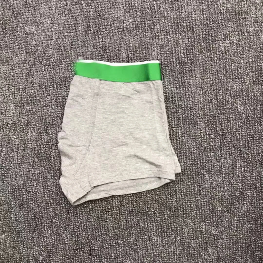 Trendy brand men's underwear men's pure cotton breathable boxer briefs modal cotton ice silk boxer briefs
