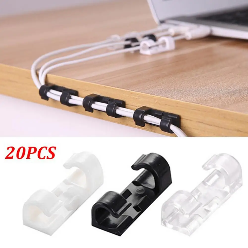 HOT SALES!!!20Pcs Adhesive Data Cable Charging Wire Holder Clips Wall Desk Cord Organizer Wholesale Dropshipping
HOT SALES!!!20Pcs Adhesive Data Cable Charging Wire Holder Clips Wall Desk Cord Organizer Wholesale Dropshipping