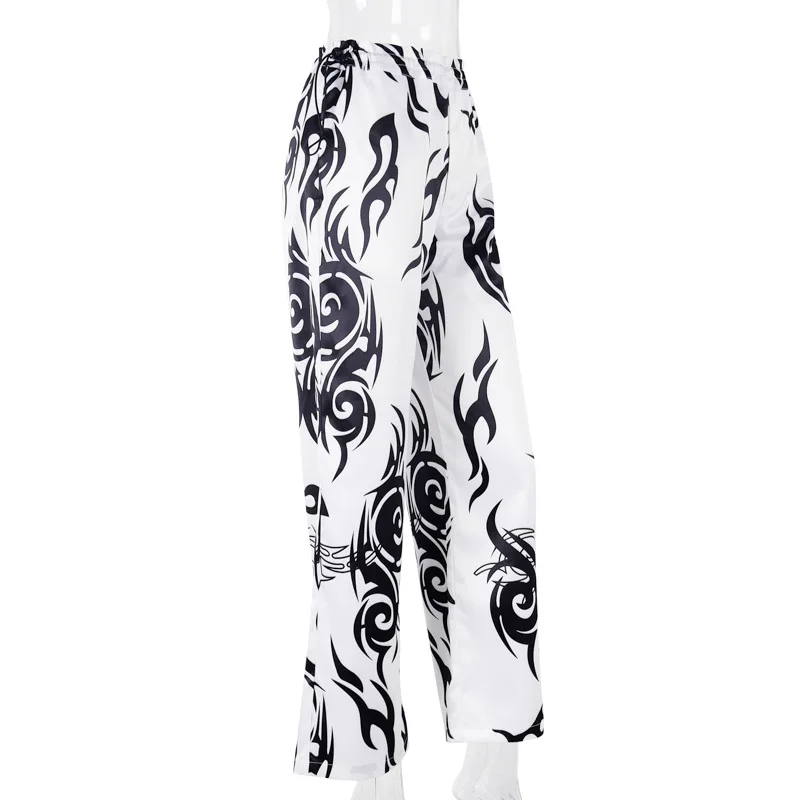 Flared Pants Women Streetwear Casual Bell Bottom Pants 2020 Print Full Length Trousers Women Low Waist Bell Bottoms
Flared Pants Women Streetwear Casual Bell Bottom Pants 2020 Print Full Length Trousers Women Low Waist Bell Bottoms
