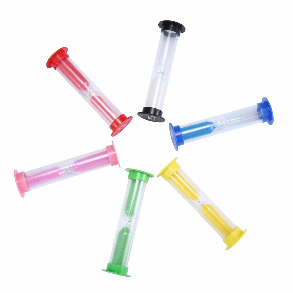 6Pcs Kid 6 Colors Classroom Game Sand Clock Timer montessori Toys Hourglass Sandglass Home Decor toys for children dla dzieci
6Pcs Kid 6 Colors Classroom Game Sand Clock Timer montessori Toys Hourglass Sandglass Home Decor toys for children dla dzieci