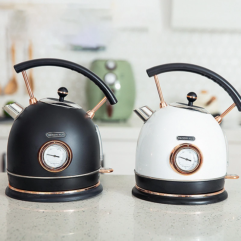 1.8L Electric Kettle Stainless Steel Kitchen Intelligent Temperature Control Anti-Overheating Kettle 1800W Electric Kettle
1.8L Electric Kettle Stainless Steel Kitchen Intelligent Temperature Control Anti-Overheating Kettle 1800W Electric Kettle