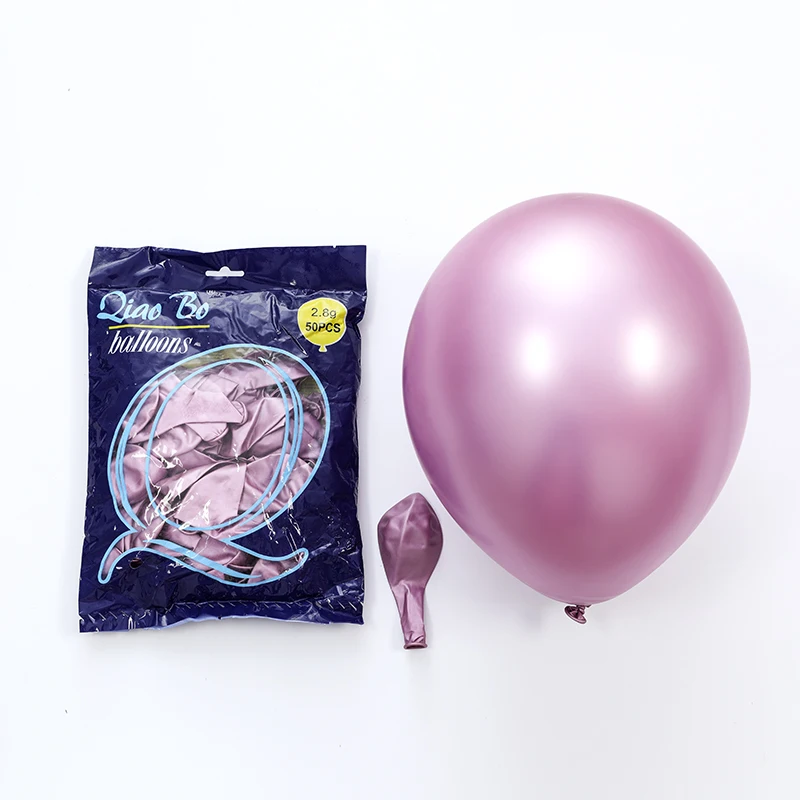 New 5 / 10 / 12 "Metal Powder Latex Balloon Wedding Baby Shower Girl Birthday Party Pink Decoration Chrome Latex Balloon Globs 
New 5 / 10 / 12 "Metal Powder Latex Balloon Wedding Baby Shower Girl Birthday Party Pink Decoration Chrome Latex Balloon Globs