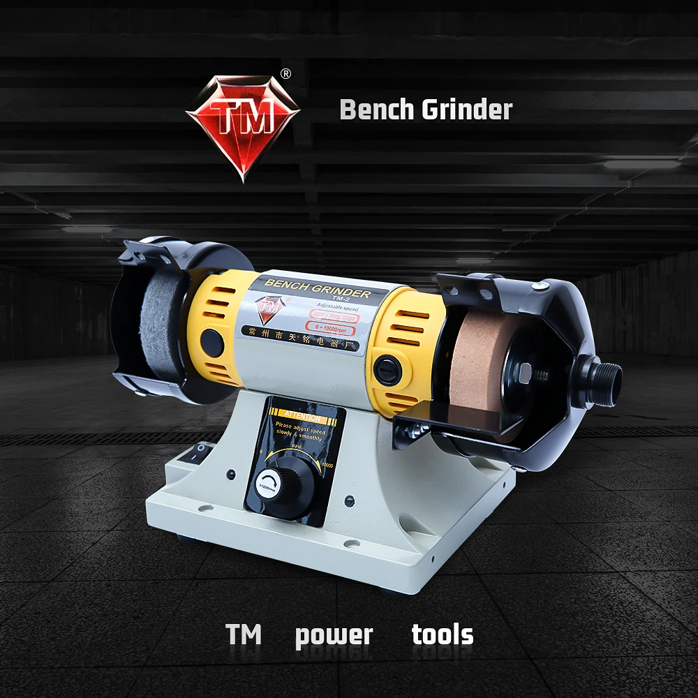 TM3 Bench Grinder, Adjustable Speed Polishing Machine Sanding Machine Manual DIY Power Tools
TM3 Bench Grinder, Adjustable Speed Polishing Machine Sanding Machine Manual DIY Power Tools