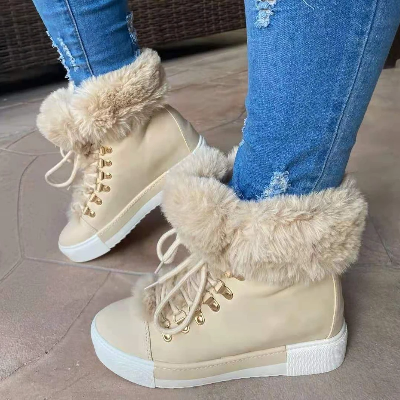 Women Winter Boots for Women‘s Shoes Size 43 High Top Lace Up Ankle Boots Woman Shoes Sneakers Outdoor Snow Boots Platform Shoes
Women Winter Boots for Women‘s Shoes Size 43 High Top Lace Up Ankle Boots Woman Shoes Sneakers Outdoor Snow Boots Platform Shoes