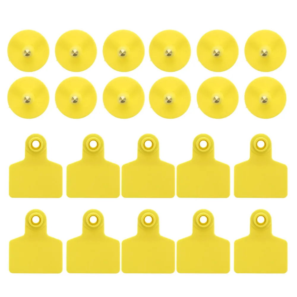 100pcs Practical Livestock Simple Ear Tags Ear Tags Supplies for Pasture
100pcs Practical Livestock Simple Ear Tags Ear Tags Supplies for Pasture