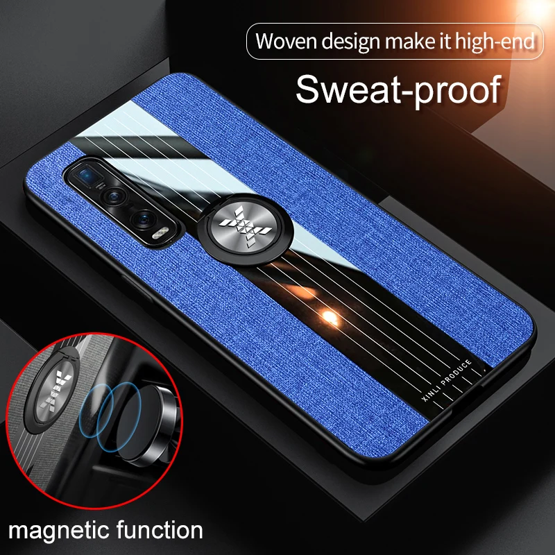 For OPPO Find X2 Pro Realme X2 XT X50 Pro Case Car Magnetic Holder Finger Ring Cloth Leather Cover For OPPO Realme K5 K3 C3 Case
For OPPO Find X2 Pro Realme X2 XT X50 Pro Case Car Magnetic Holder Finger Ring Cloth Leather Cover For OPPO Realme K5 K3 C3 Case