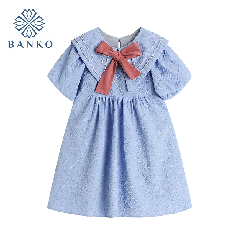 Dress Women Puff-Sleeve Peter Pan Collar Bow Mini Dress Summer 2021 Japanese Preppy Style Sweet Cute Slim-Waist Dresses Female 
Dress Women Puff-Sleeve Peter Pan Collar Bow Mini Dress Summer 2021 Japanese Preppy Style Sweet Cute Slim-Waist Dresses Female