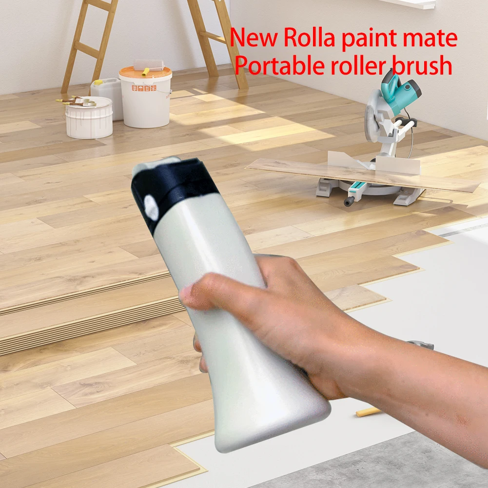 

Домашняя кисть для покраски «сделай сам», роликовая кисть для покраски, ручка, набор на водной основе, декоративный ролик для покраски стен