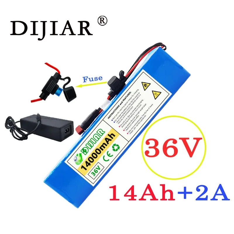 Аккумуляторная батарея DiJiar 36 в 14 Ач 10S3P для электромобиля, аккумулятор 18650, мощность 500 Вт, мотоцикл, скутер с предохранителем
Аккумуляторная батарея DiJiar 36 в 14 Ач 10S3P для электромобиля, аккумулятор 18650, мощность 500 Вт, мотоцикл, скутер с предохранителем