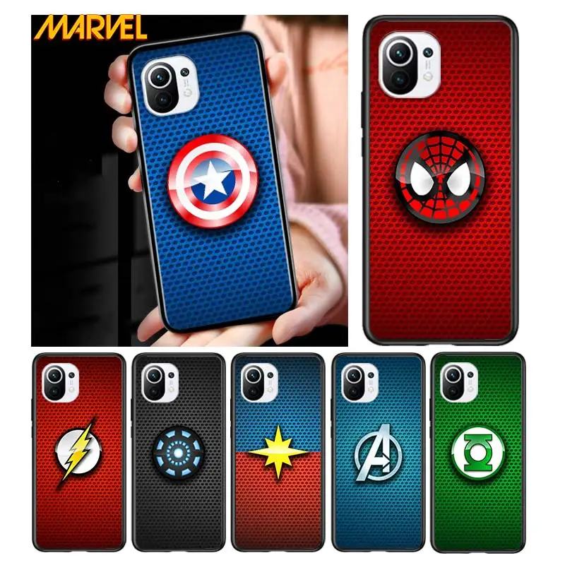 Marvel logo cute for Xiaomi Mi 11 10T Note 10 Ultra 5G 9 9T SE 8 A3 A2 A1 6X Pro Play F1 Lite 5G Black Phone Case
Marvel logo cute for Xiaomi Mi 11 10T Note 10 Ultra 5G 9 9T SE 8 A3 A2 A1 6X Pro Play F1 Lite 5G Black Phone Case