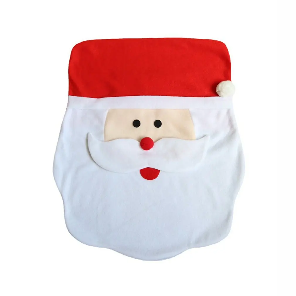 Christmas Chair Cover Santa Claus Cap Chair Cover Red Hat Snowflake Chair Back Cover Xmas Christmas Home Decoration Ornament
Christmas Chair Cover Santa Claus Cap Chair Cover Red Hat Snowflake Chair Back Cover Xmas Christmas Home Decoration Ornament