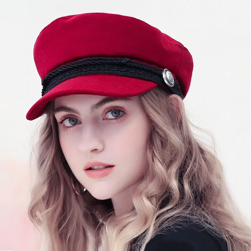 Winter Baseball Cap Women French Style Wool Baker's Boy Hat Cap Cool Hats Womens Baseball Hats Black Visor Hat 2020 Casquette
Winter Baseball Cap Women French Style Wool Baker's Boy Hat Cap Cool Hats Womens Baseball Hats Black Visor Hat 2020 Casquette