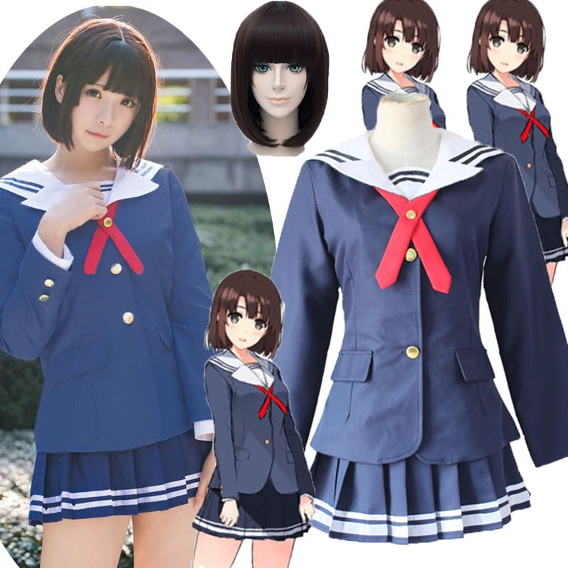 Аниме Saenai Heroine no Sodatekata Katou Megumi Косплей костюмы японское аниме Взрослые Девушки Школьная форма костюм Хэллоуин
Аниме Saenai Heroine no Sodatekata Katou Megumi Косплей костюмы японское аниме Взрослые Девушки Школьная форма костюм Хэллоуин