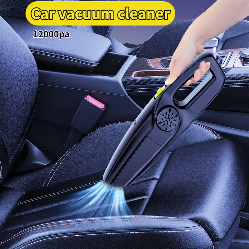 12000pa car Portable vehicle vacuum cleaner 120w miini High suction power low noise auto interior home hand held vacuum cleaner
12000pa car Portable vehicle vacuum cleaner 120w miini High suction power low noise auto interior home hand held vacuum cleaner