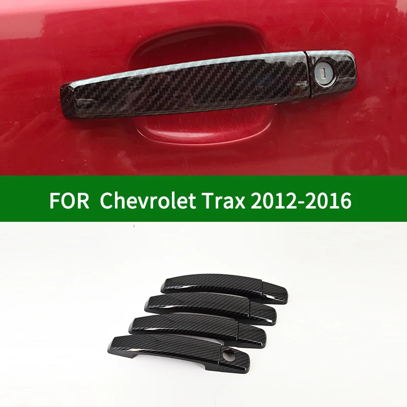 Для Chevrolet Модель Holden Trax Chevrolet Tracker 2012-2016 Черный углеродное волокно автомобиля боковая дверная ручка Крышка отделка 2013 2014 2015
Для Chevrolet Модель Holden Trax Chevrolet Tracker 2012-2016 Черный углеродное волокно автомобиля боковая дверная ручка Крышка отделка 2013 2014 2015