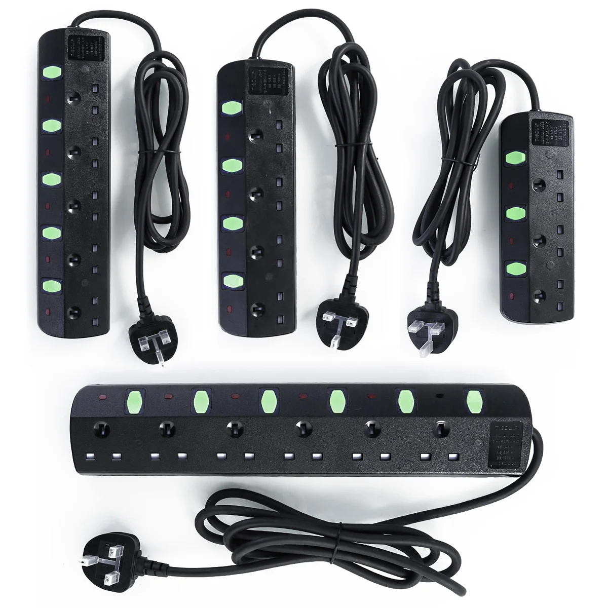 2M Extension Lead 13A Surge Protected Individual Switched Extension Lead 4/6 Outlet Power Strip UK Plug
2M Extension Lead 13A Surge Protected Individual Switched Extension Lead 4/6 Outlet Power Strip UK Plug