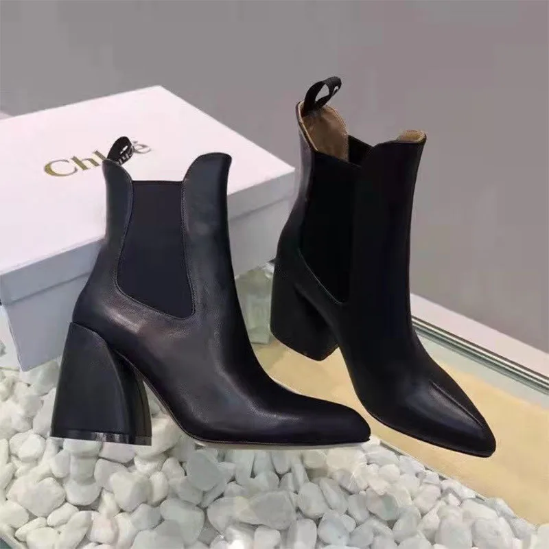 2021 New Crocodile Pattern Ankle Boots Women High Quality Pointed High Heels Formal Office Shoes Classic Chelsea Boots Women
2021 New Crocodile Pattern Ankle Boots Women High Quality Pointed High Heels Formal Office Shoes Classic Chelsea Boots Women