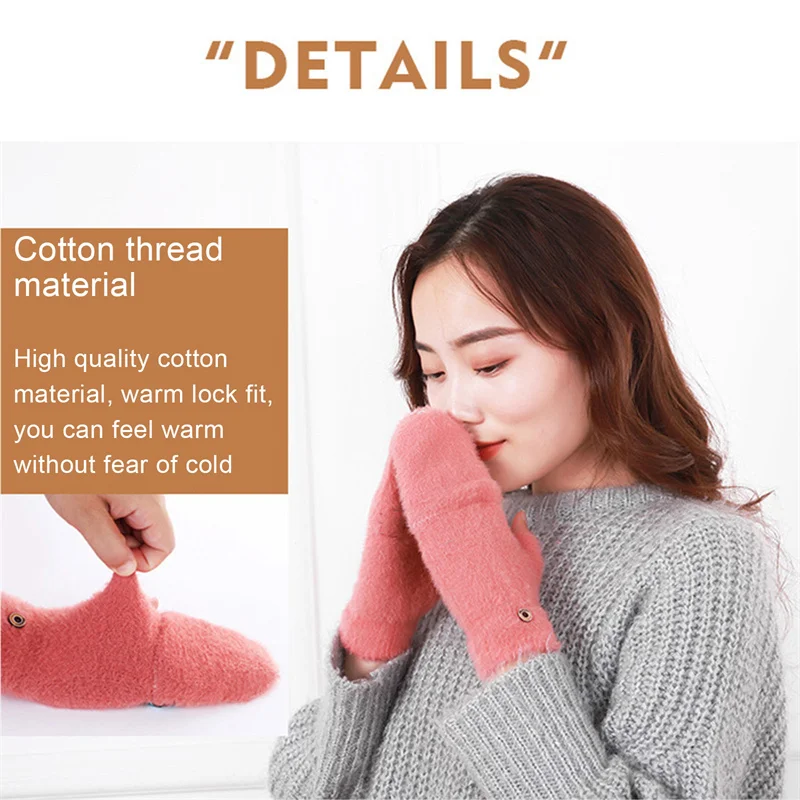 Милые женские перчатки без пальцев, зимние мягкие теплые плотные перчатки без пальцев для вождения для женщин и девушек
Милые женские перчатки без пальцев, зимние мягкие теплые плотные перчатки без пальцев для вождения для женщин и девушек