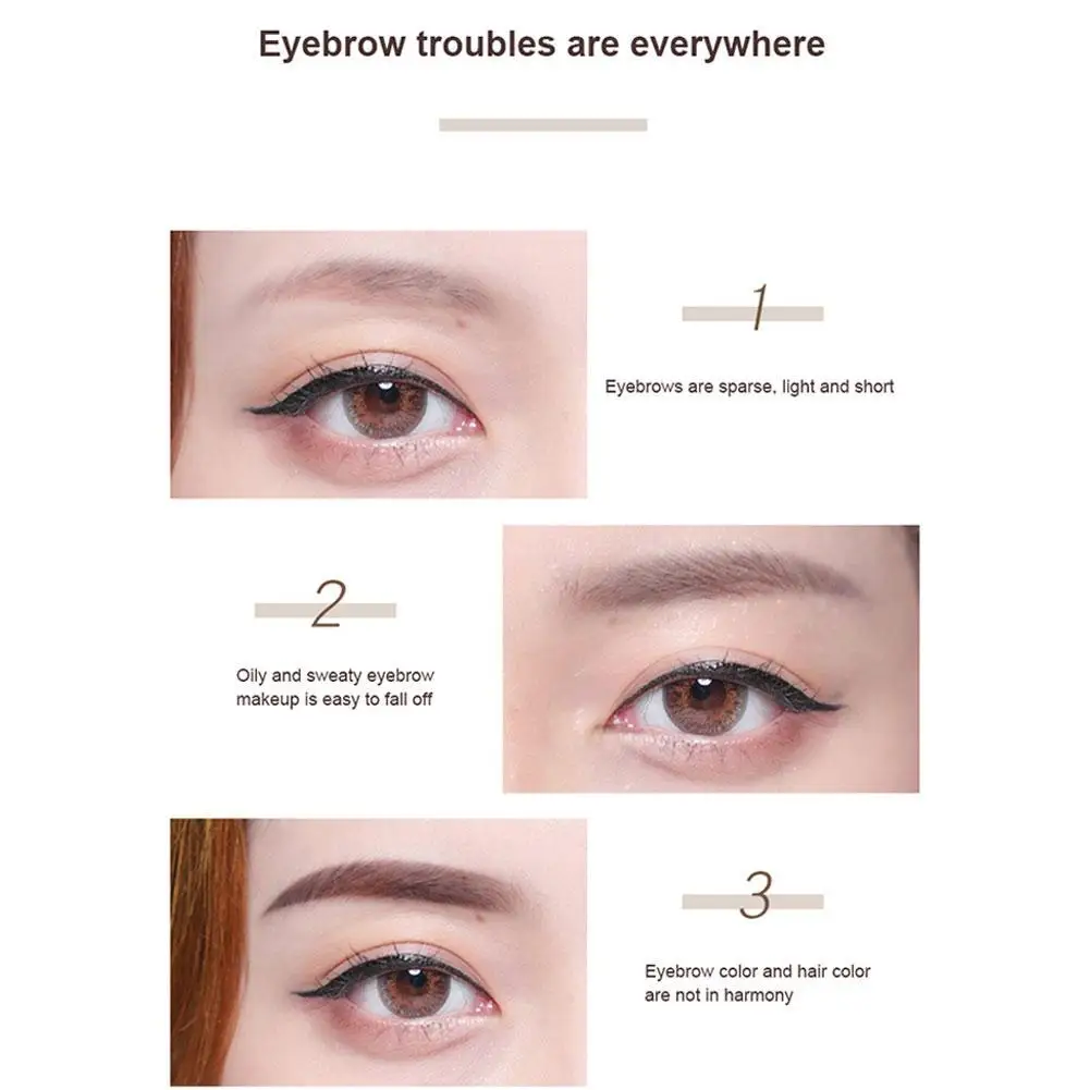 2021 New Multi-color Waterproof Eyebrow Dye Cream Long-lasting Non-fading Pencil Natural Eyebrow Makeup Brown Eye Cosmetic W7K8
2021 New Multi-color Waterproof Eyebrow Dye Cream Long-lasting Non-fading Pencil Natural Eyebrow Makeup Brown Eye Cosmetic W7K8