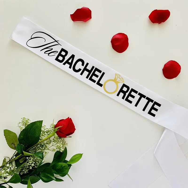 Ring Bachelorette hen party sash miss to Mrs future Mrs bride to be bridal shower decoration supplies gift present Photo props
Ring Bachelorette hen party sash miss to Mrs future Mrs bride to be bridal shower decoration supplies gift present Photo props