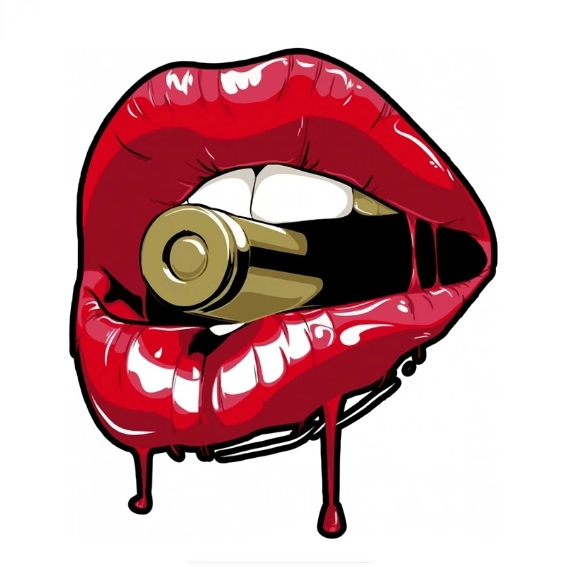 Red Lips Bullet Colorful Car Stickers and Decals Bumper Phone Window Scratch-Proof Exterior 4x4 OffRoad Decoration DIY KK16x14cm
Red Lips Bullet Colorful Car Stickers and Decals Bumper Phone Window Scratch-Proof Exterior 4x4 OffRoad Decoration DIY KK16x14cm