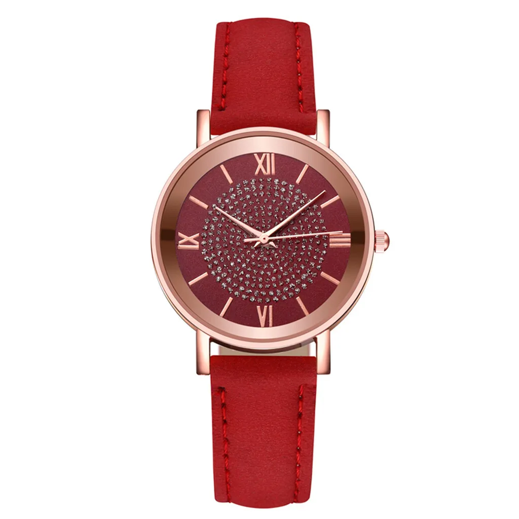 Simple Style Women Red Leather Quartz Watches Korean Wave Classic Stainless Steel Dial Wristwatch Relogio Feminino часы женские
Simple Style Women Red Leather Quartz Watches Korean Wave Classic Stainless Steel Dial Wristwatch Relogio Feminino часы женские